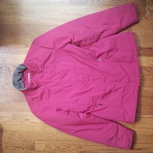 LL Bean Small Regular Zip Up Winter Jacket Coat Warm Lining And Pockets